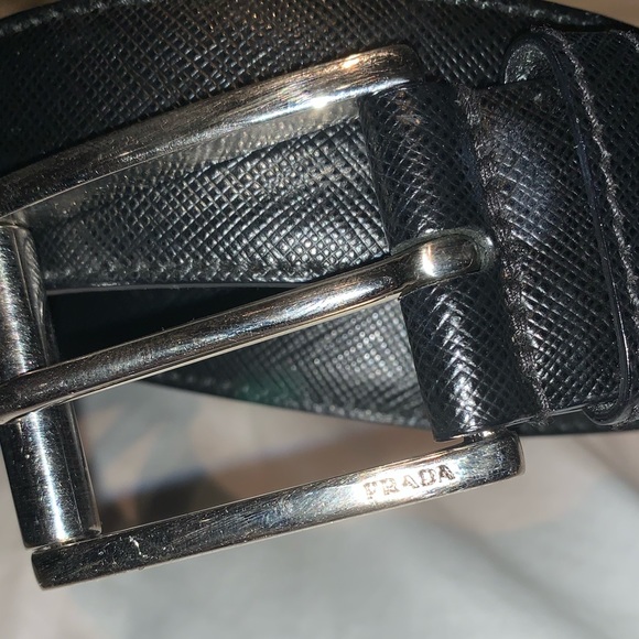 Prada Saffiano Leather Belt - Picture 5 of 6